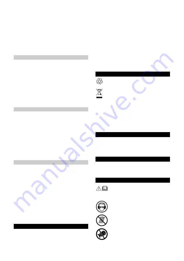 Kärcher LTR 18-25 Battery Manual Download Page 138