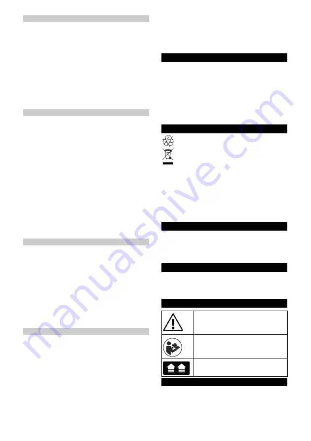 Kärcher MT 36 Bp User Manual Download Page 27