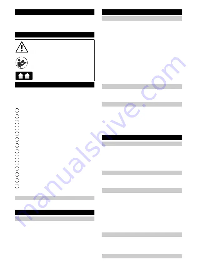 Kärcher MT 36 Bp User Manual Download Page 43