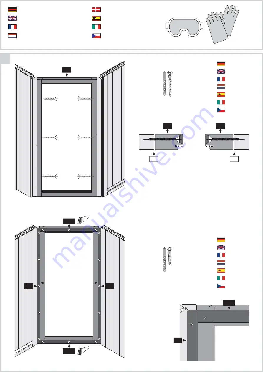 Karibu 2541 Building Instructions Download Page 11