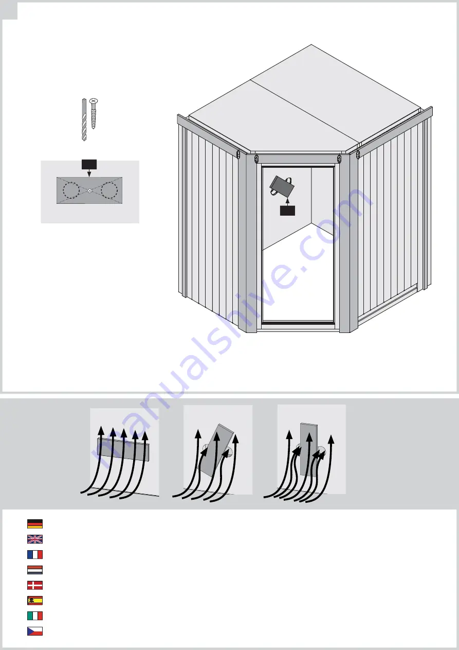 Karibu 2541 Building Instructions Download Page 17