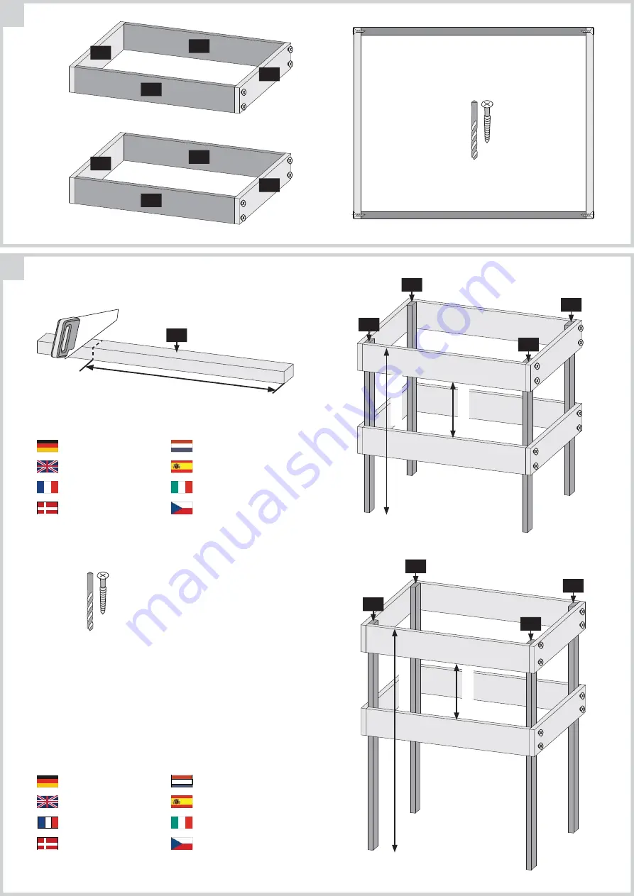 Karibu 2541 Building Instructions Download Page 19