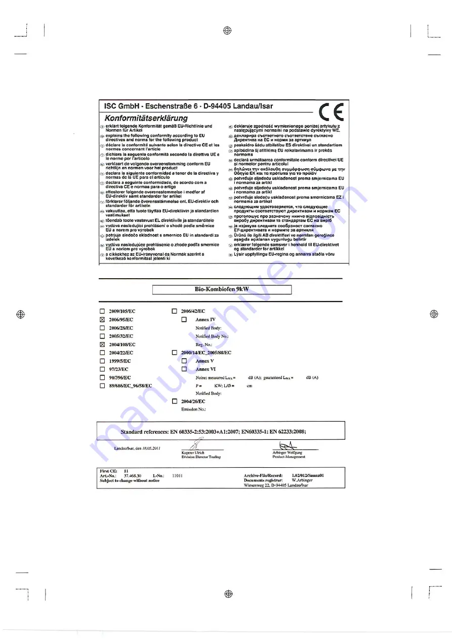 Karibu 2541 Building Instructions Download Page 64