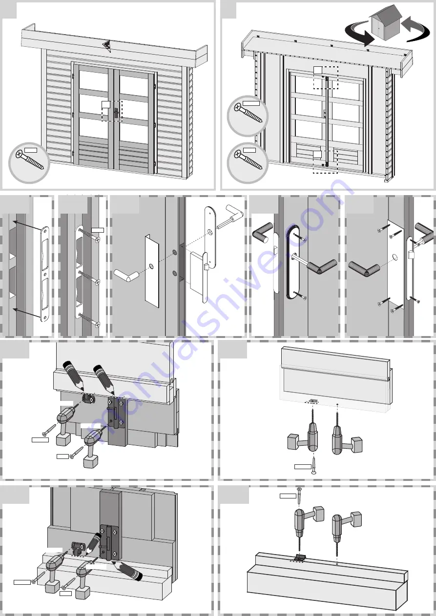 Karibu 67425 Building Instructions Download Page 25