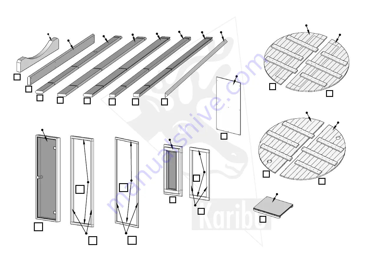 Karibu Sauna 400 Manual Download Page 3