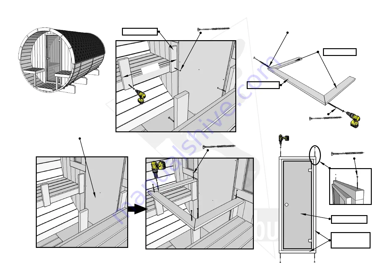 Karibu Sauna 400 Manual Download Page 21