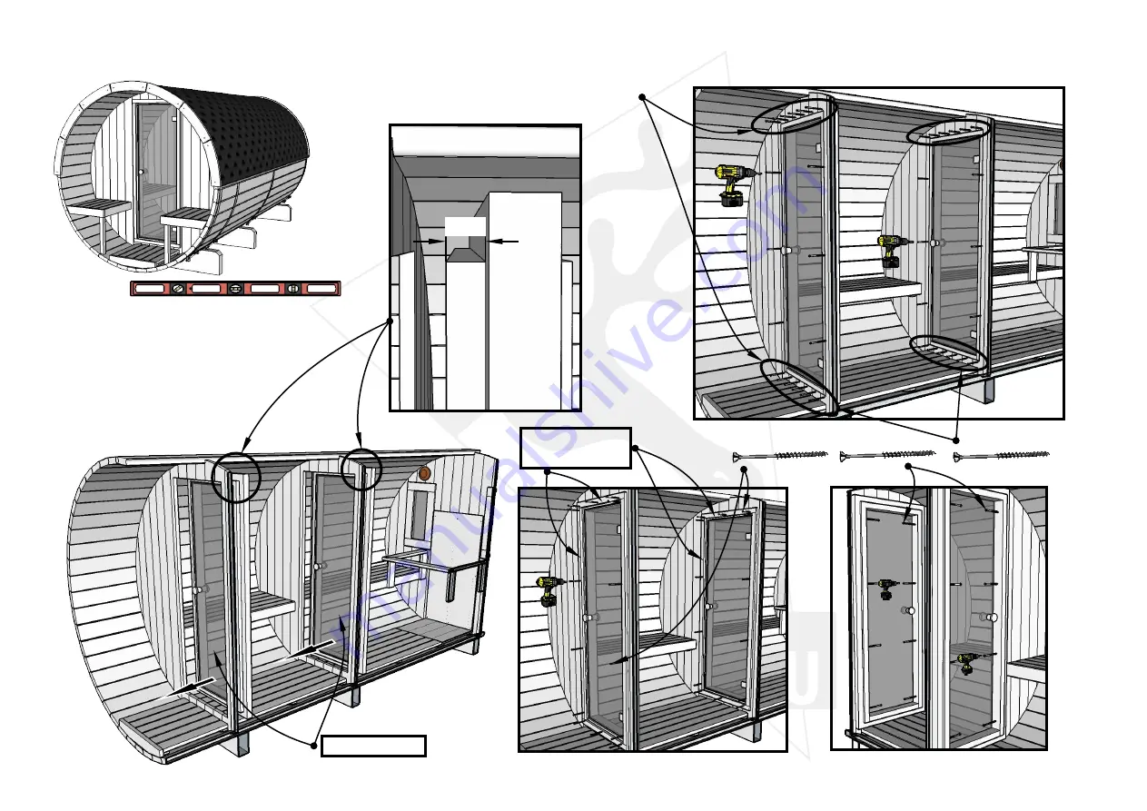 Karibu Sauna 400 Manual Download Page 22