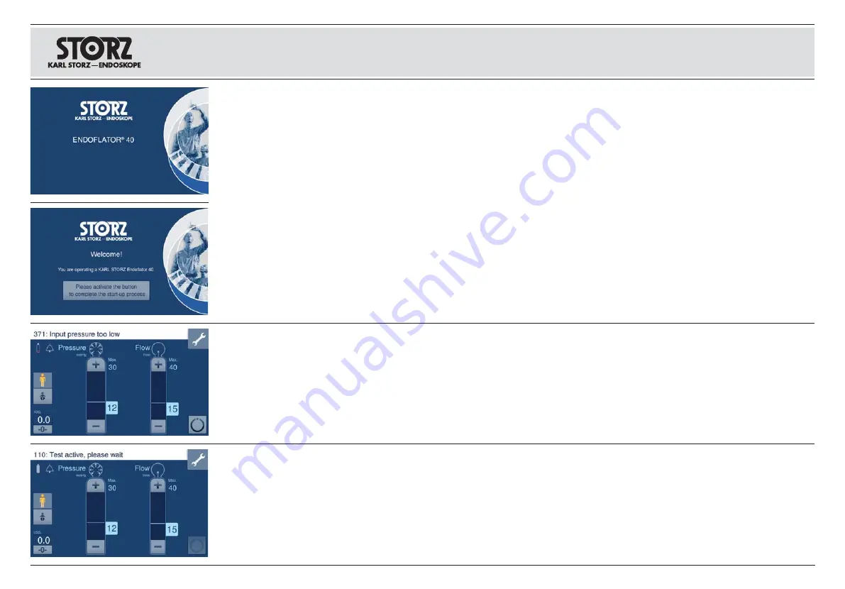 Karl Storz UI400 Endoflator 40 Instruction Manual Download Page 31