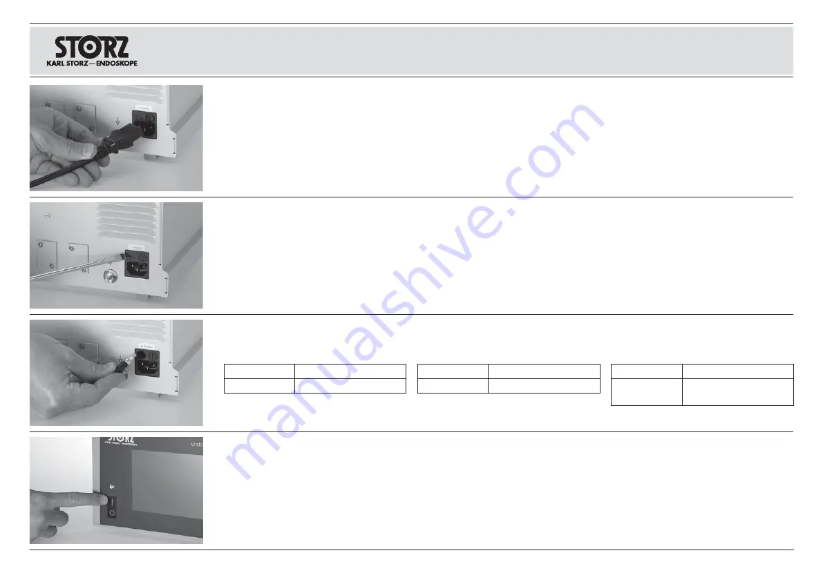 Karl Storz UI400 Endoflator 40 Instruction Manual Download Page 42