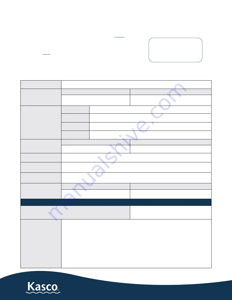 Kasco 2.3EHA Скачать руководство пользователя страница 13