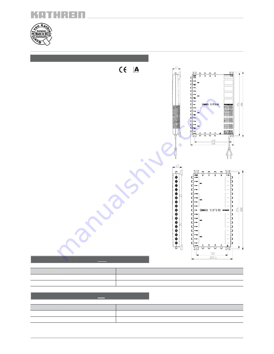 Kathrein EXR 1708 Скачать руководство пользователя страница 10