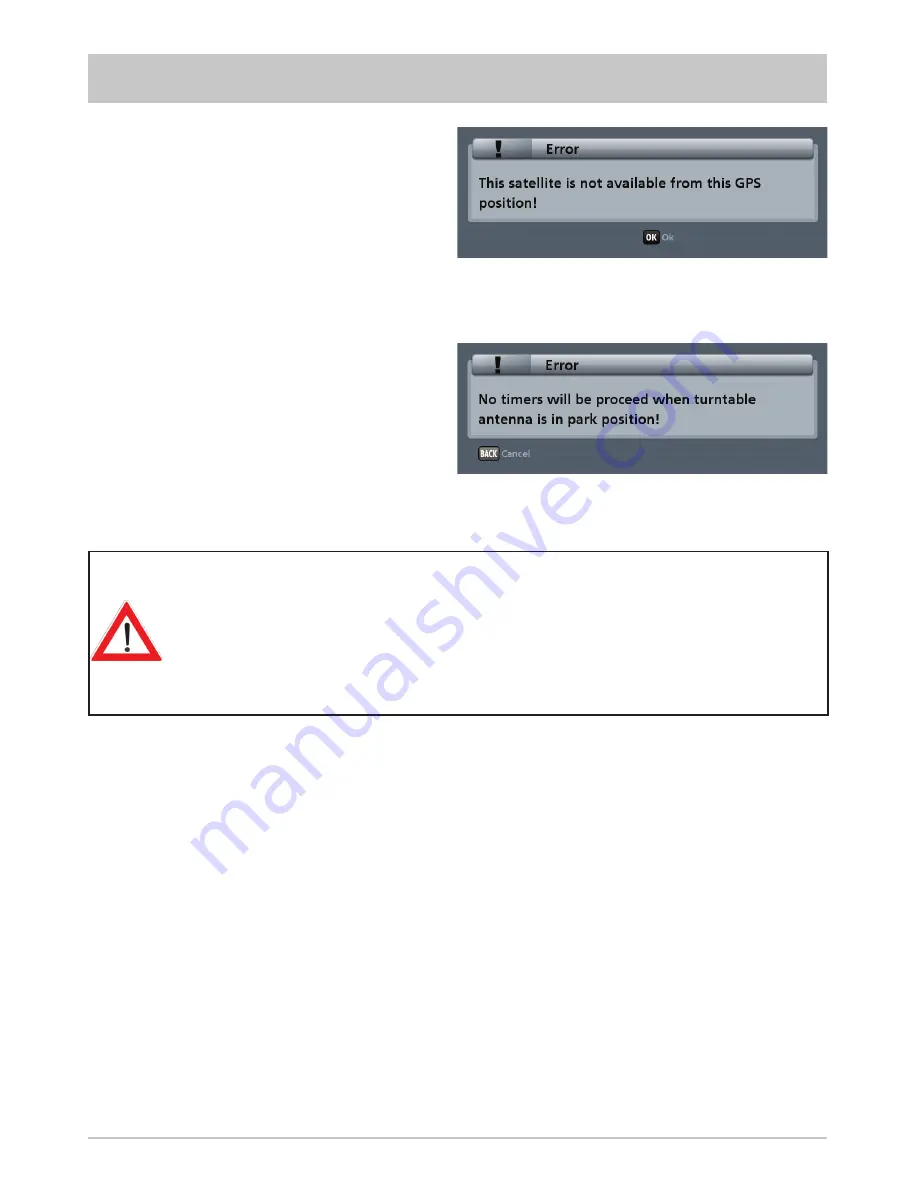 Kathrein HDS 910 Operating Manual Download Page 40