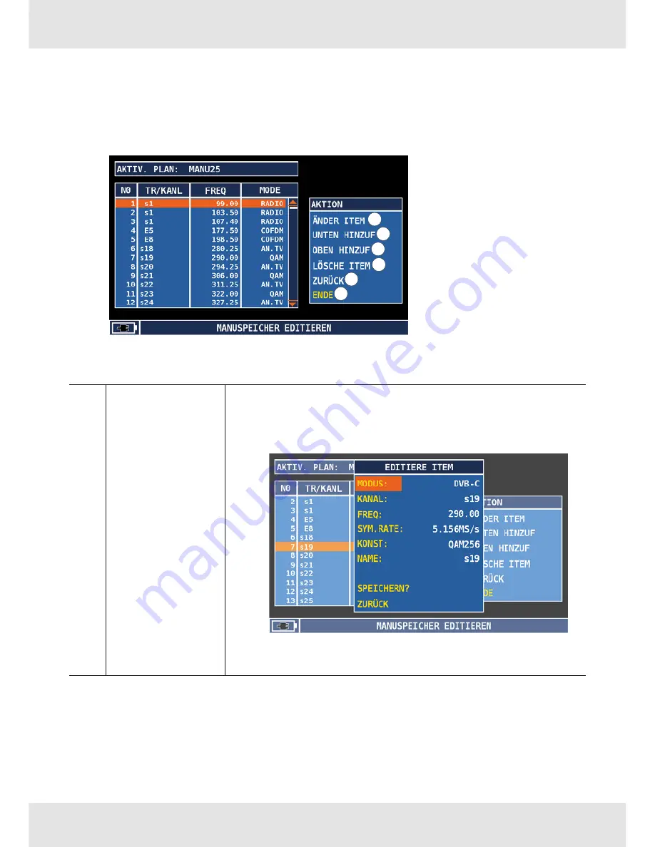 Kathrein MSK 130 Instructions For Use Manual Download Page 74