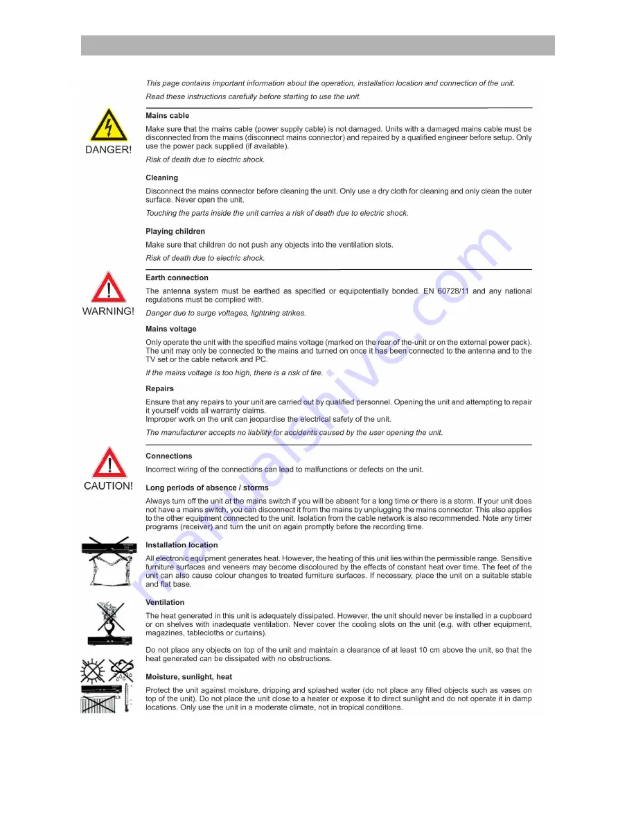 Kathrein UFD 540 Скачать руководство пользователя страница 7