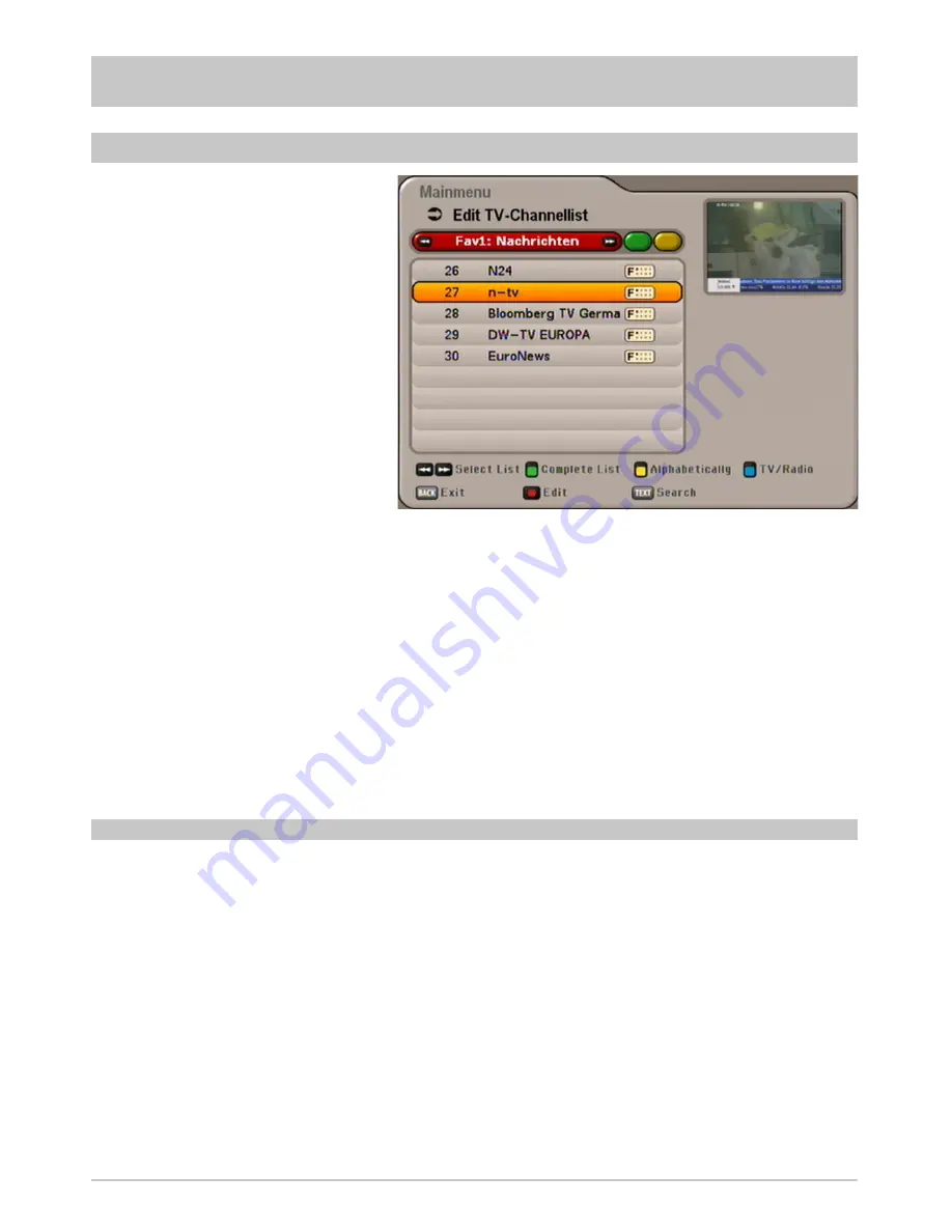 Kathrein UFS 640si Operating Manual Download Page 48