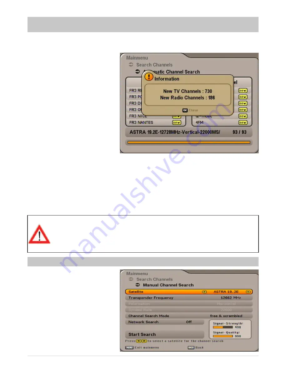 Kathrein UFS 650si Operating Manual Download Page 51