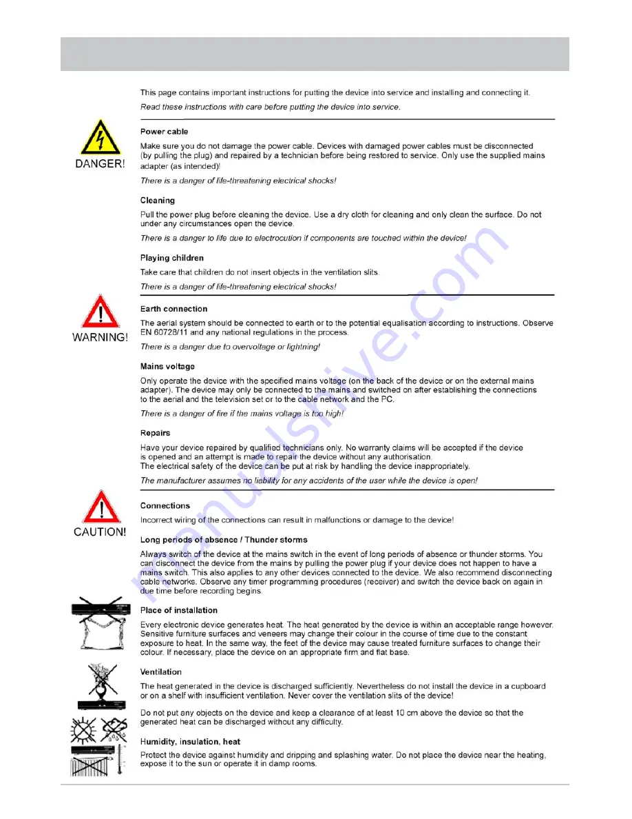 Kathrein UFS 712si Скачать руководство пользователя страница 6