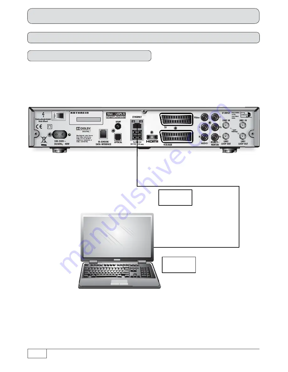 Kathrein UFS 913 Operating Instructions Manual Download Page 58