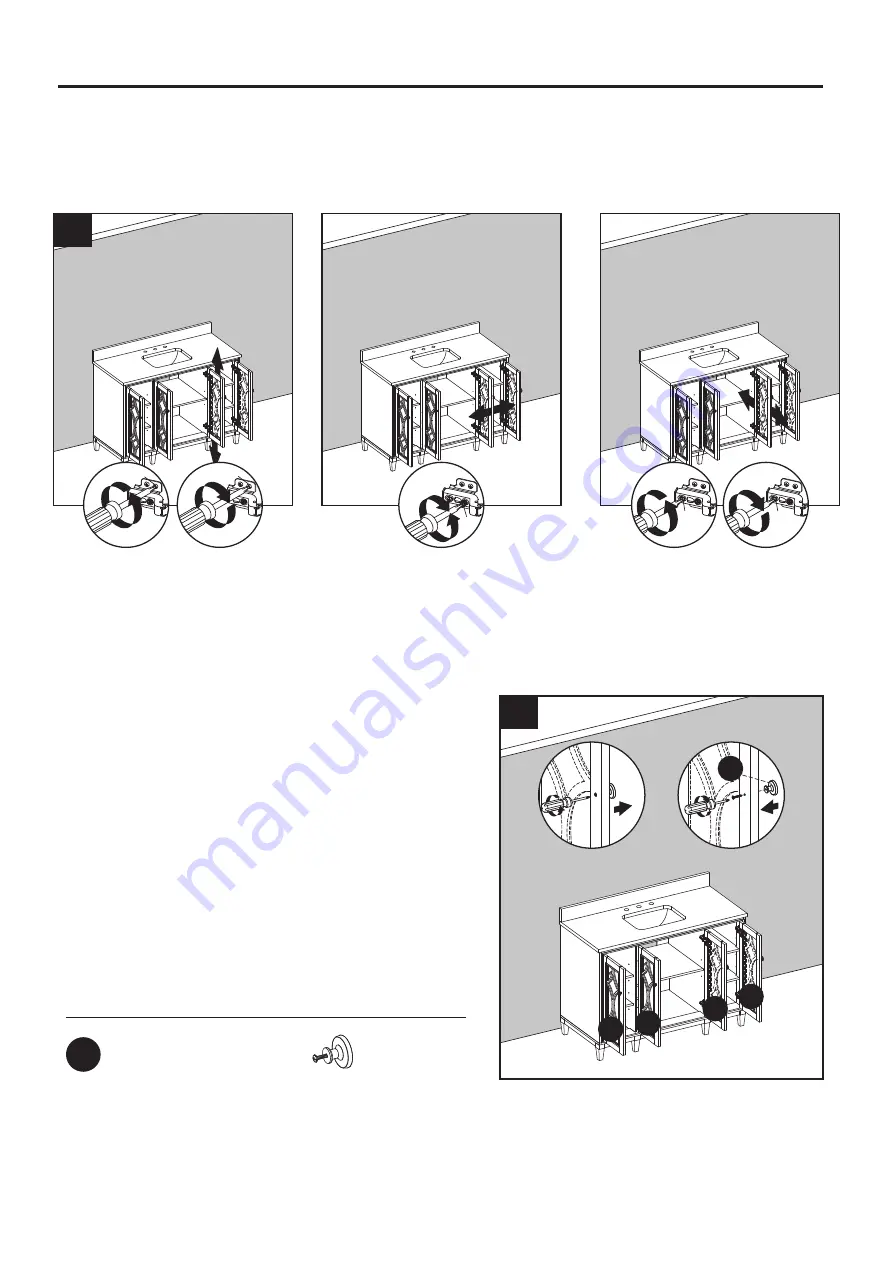 Kathy Ireland 1591VA-48-241-900-SR Assembly Instructions Manual Download Page 20