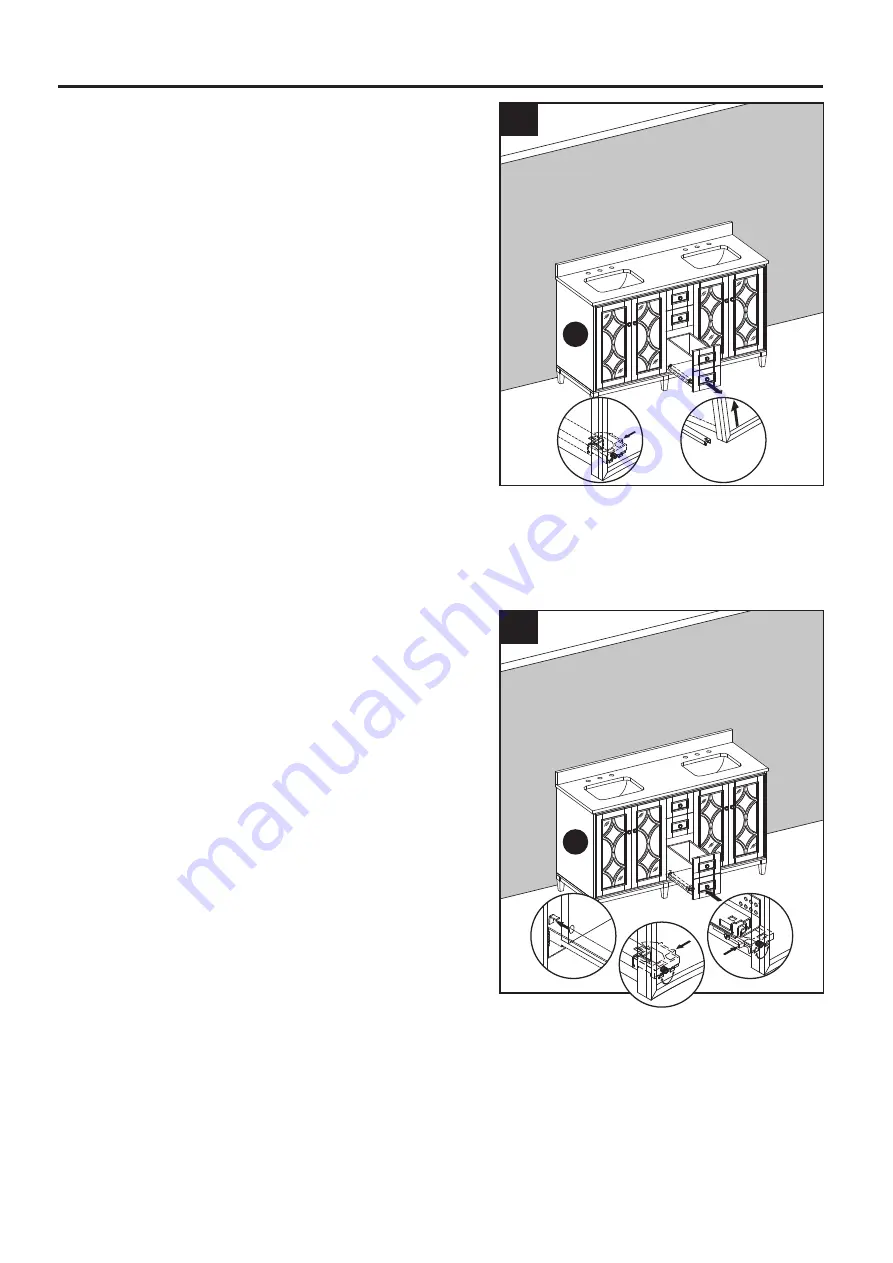 Kathy Ireland 1591VA-60-241-900-SR Assembly Instructions Manual Download Page 22