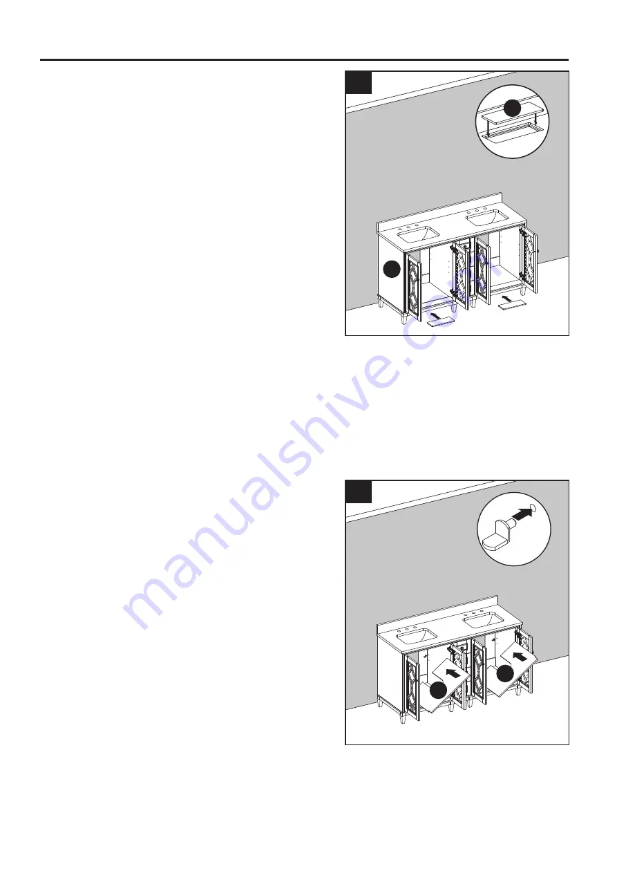 Kathy Ireland 1591VA-60-241-900-SR Assembly Instructions Manual Download Page 46