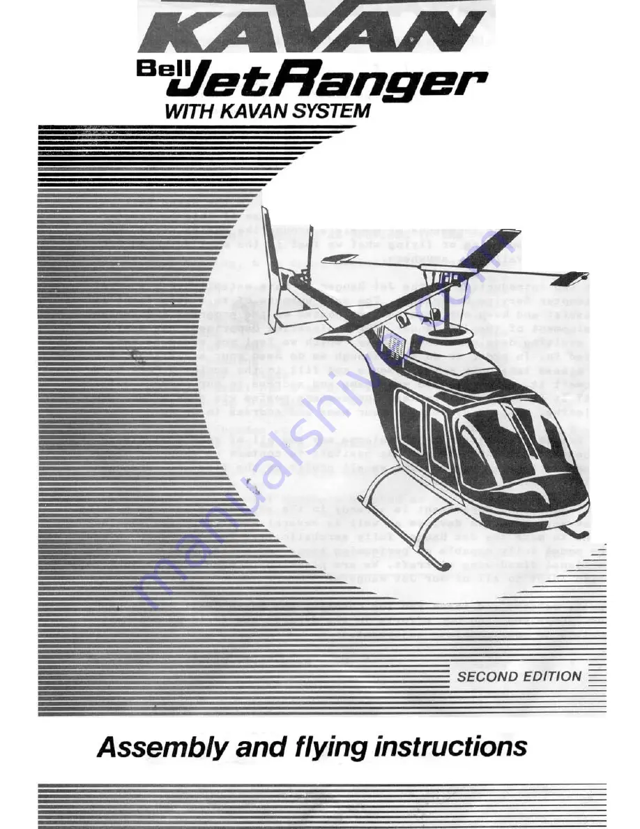 Kavan Bell Jet Ranger Assembly And Operating Instructions Manual Download Page 1