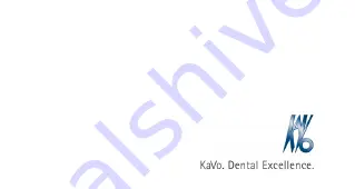 KaVo 1.003.7191 Instructions For Use Manual Download Page 1