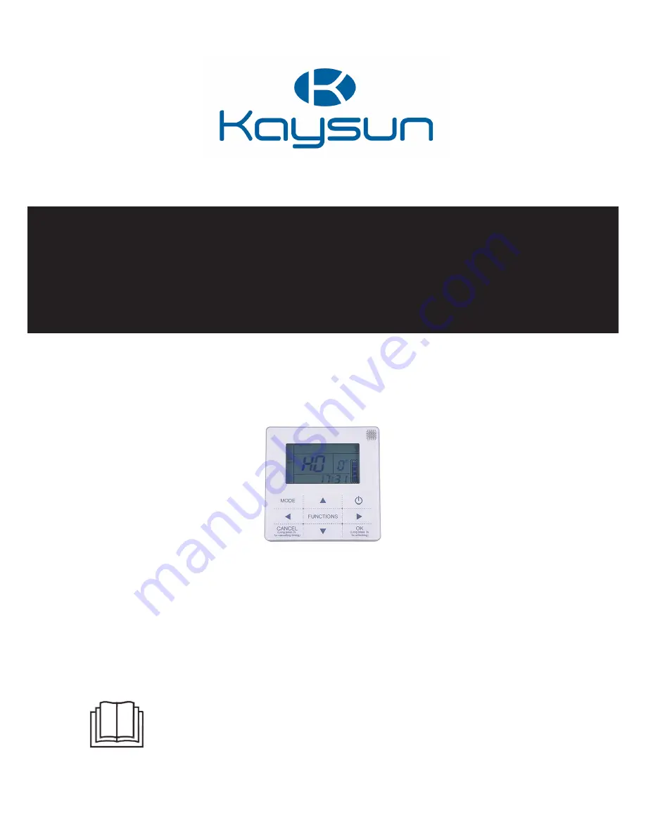 Kaysun KCCHT-04 Owner'S Manual Download Page 1