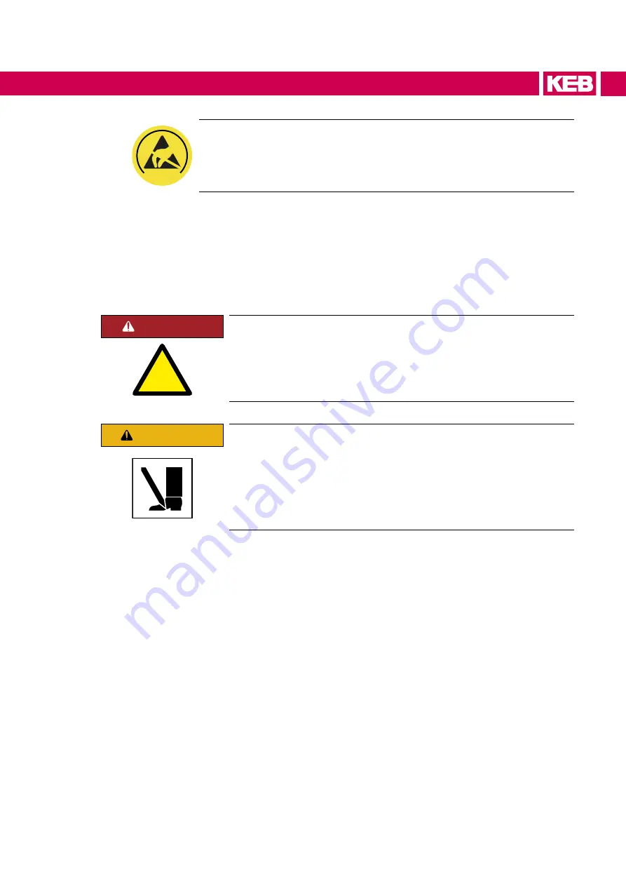 KEB COMBIVERT 19H6 Series Instructions For Use Manual Download Page 15