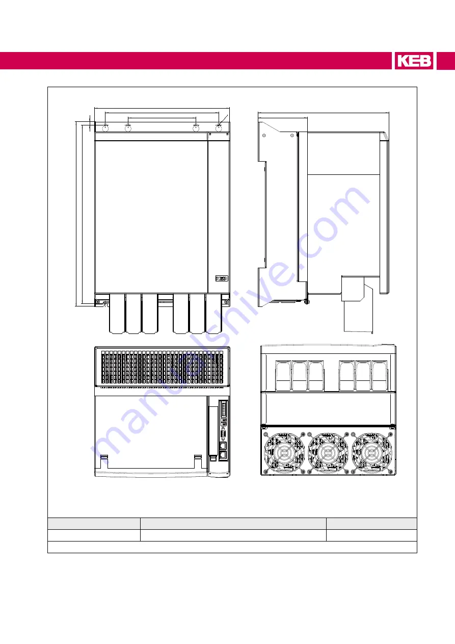 KEB COMBIVERT 19H6 Series Instructions For Use Manual Download Page 35