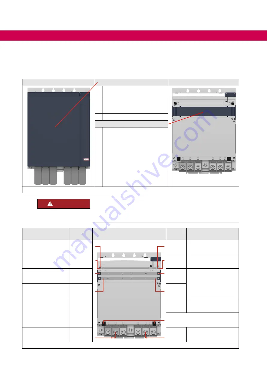 KEB COMBIVERT 19H6 Series Instructions For Use Manual Download Page 38