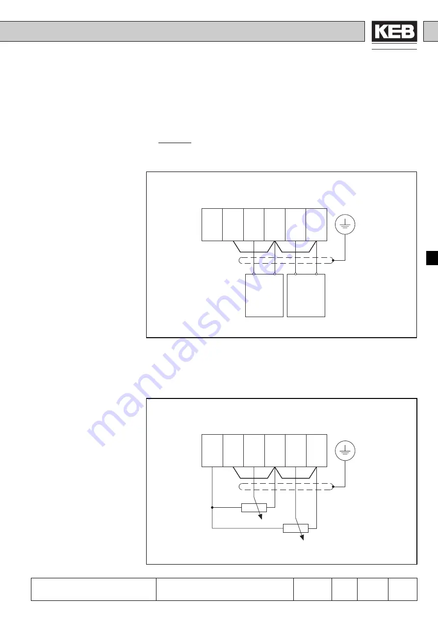 KEB COMBIVERT F4-F Applications Manual Download Page 105