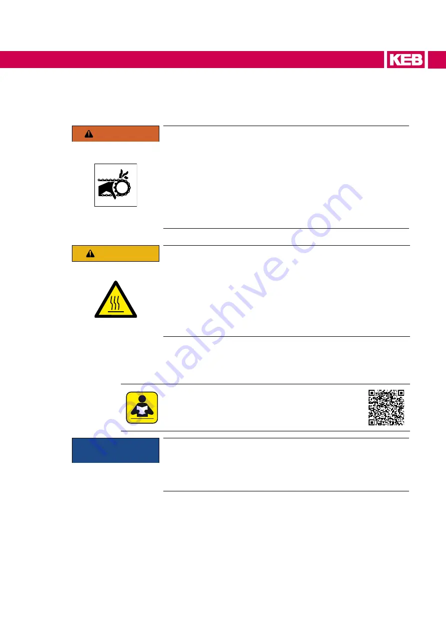 KEB COMBIVERT F6 series Instructions For Use Manual Download Page 19