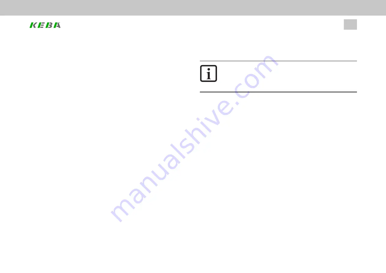 Keba ServoOne Device Help Download Page 10