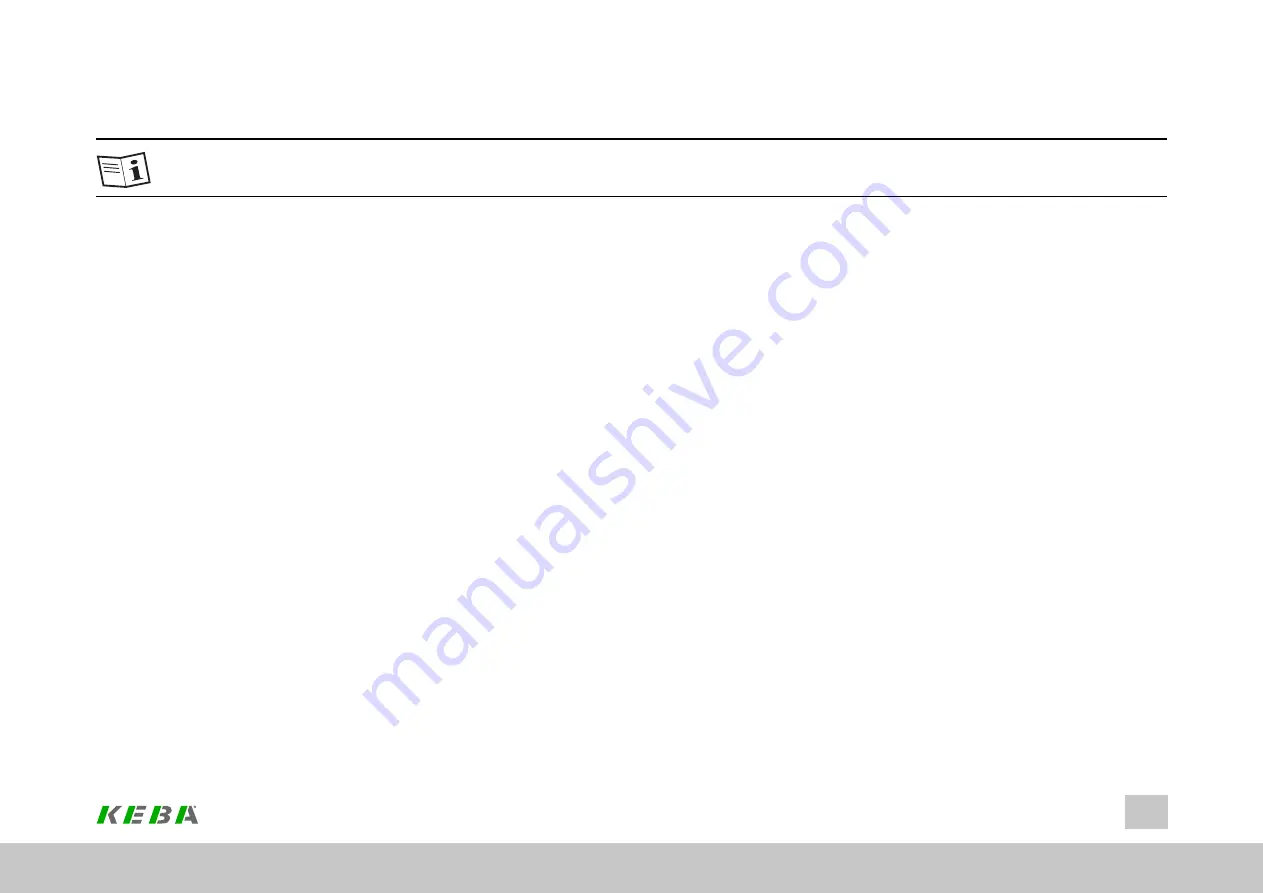 Keba ServoOne Device Help Download Page 13