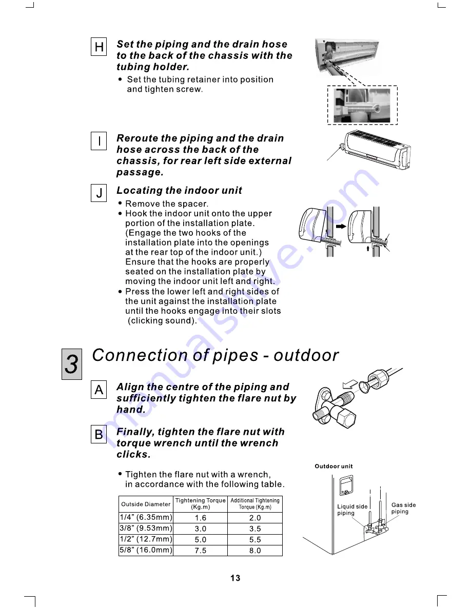 Kelvinator KSE62HRA Installation Manual Download Page 14