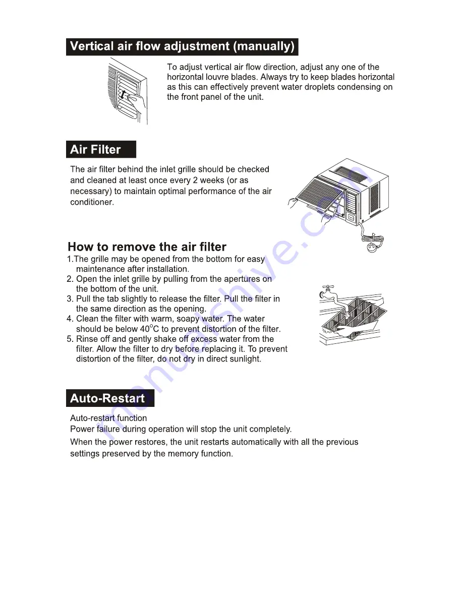 Kelvinator KWH20CRC User Manual Download Page 13