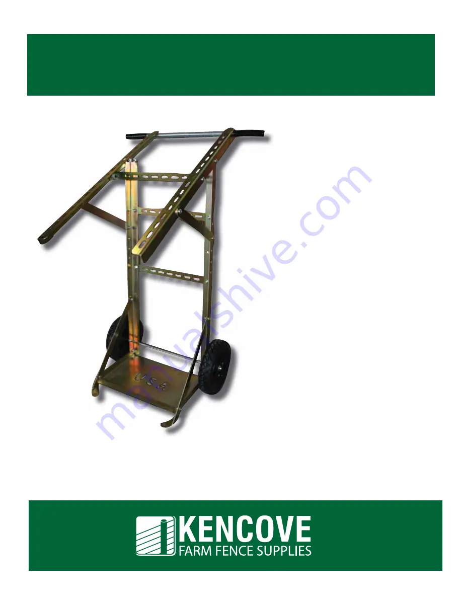 Kencove Solar Dolly Assembly Manual Download Page 1