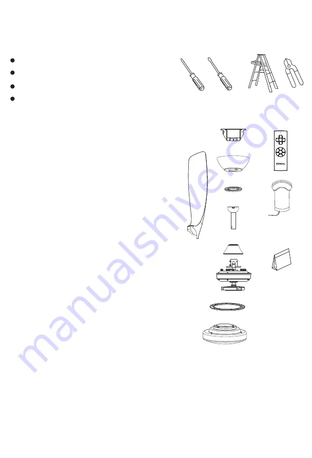 Kendal Lighting AC-24060 Скачать руководство пользователя страница 2