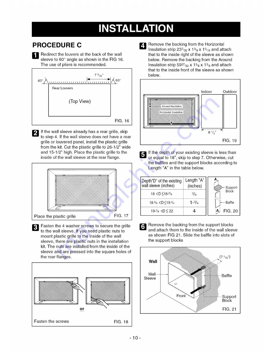 Kenmore 000 BTU Multi-Room Air Conditioner Скачать руководство пользователя страница 10