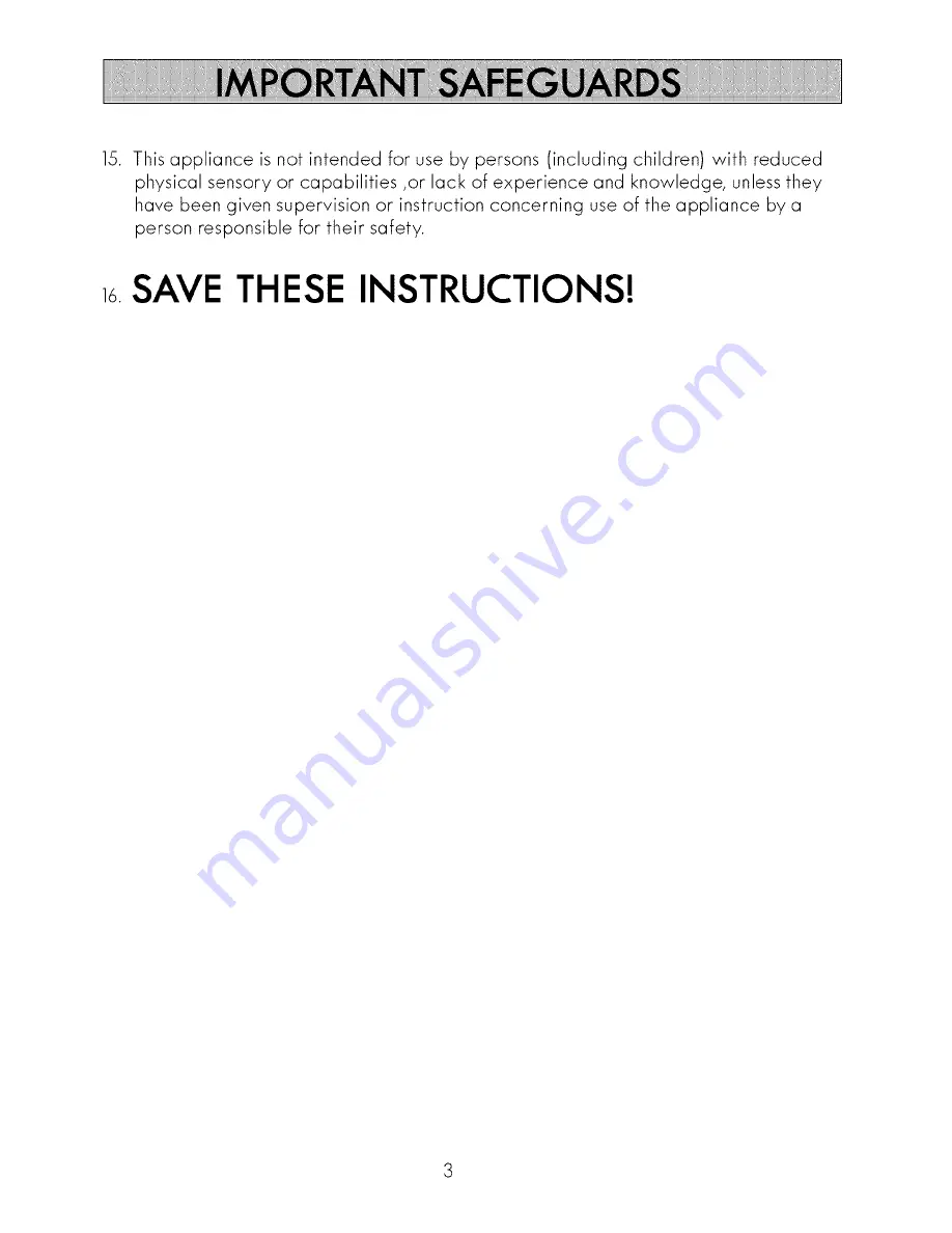 Kenmore 100.8900890A Use & Care Manual Download Page 3