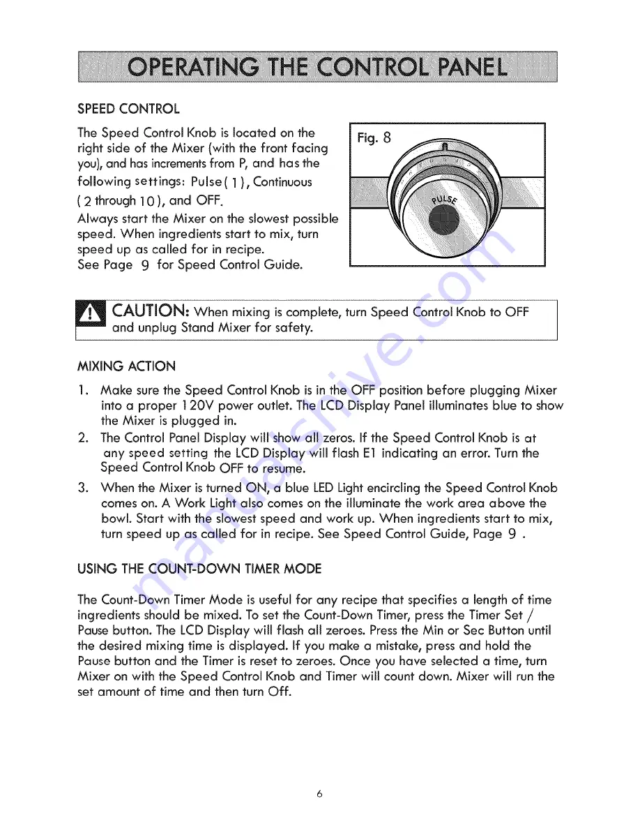 Kenmore 100.89302 Use & Care Manual Download Page 6