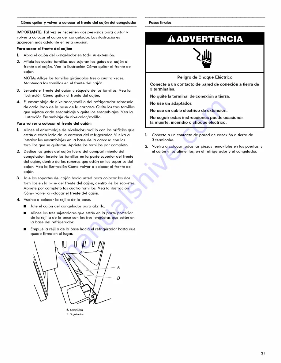 Kenmore 106.4673 Series Use & Care Manual Download Page 31