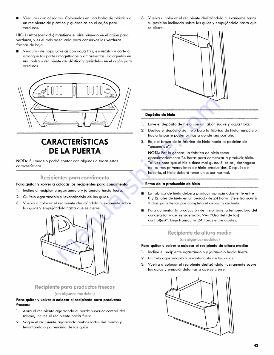 Kenmore 106.4673 Series Скачать руководство пользователя страница 43