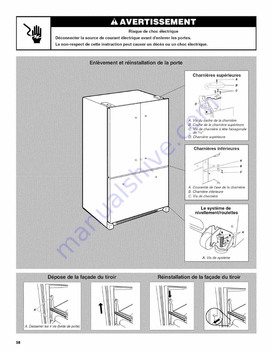 Kenmore 106.4673 Series Use & Care Manual Download Page 58