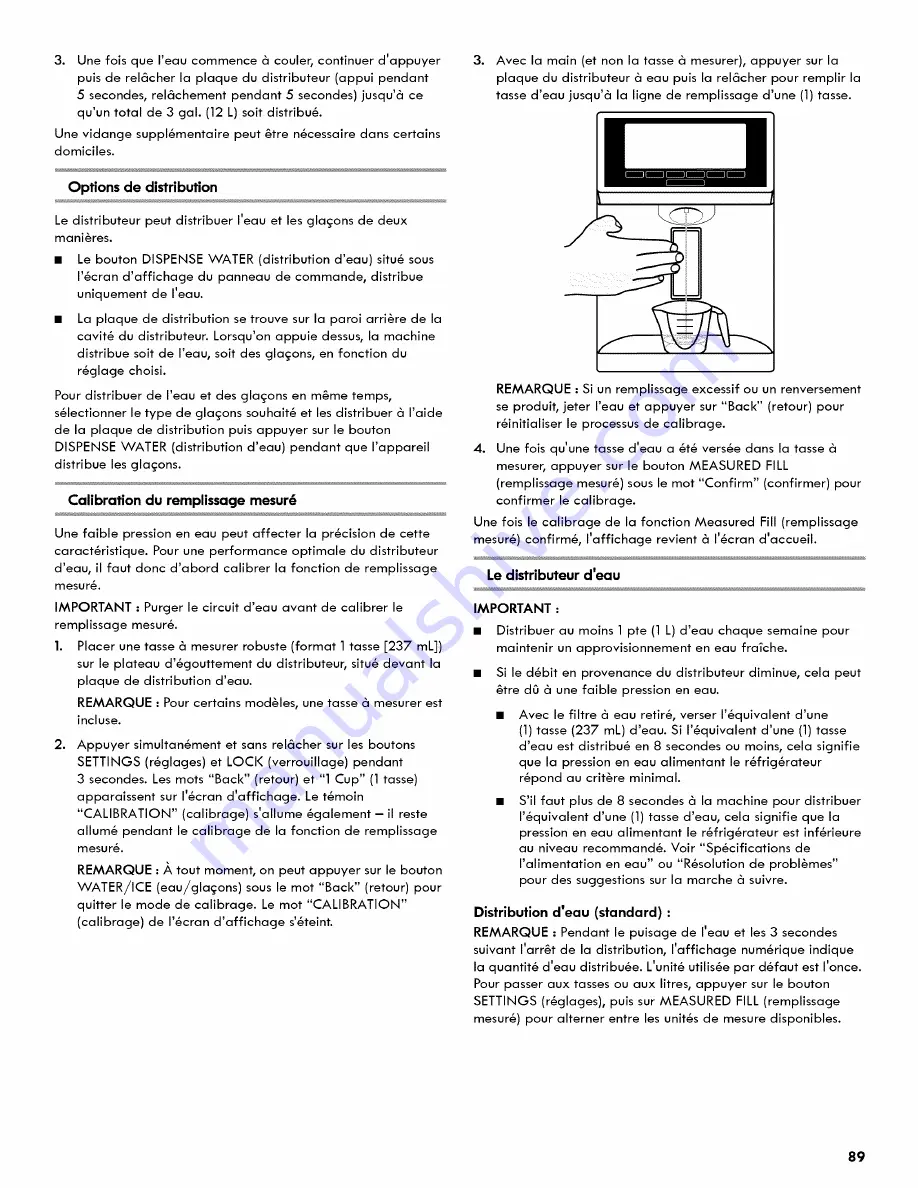 Kenmore 106.5116 Use & Care Manual Download Page 89