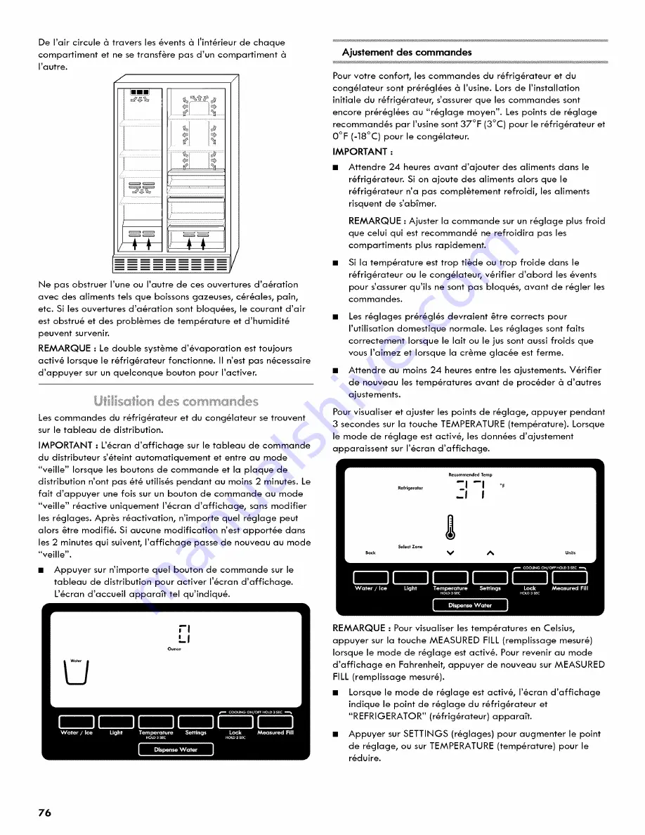 Kenmore 106.5118 Use And Care Manual Download Page 76