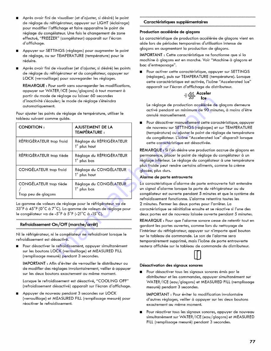 Kenmore 106.5118 Use And Care Manual Download Page 77