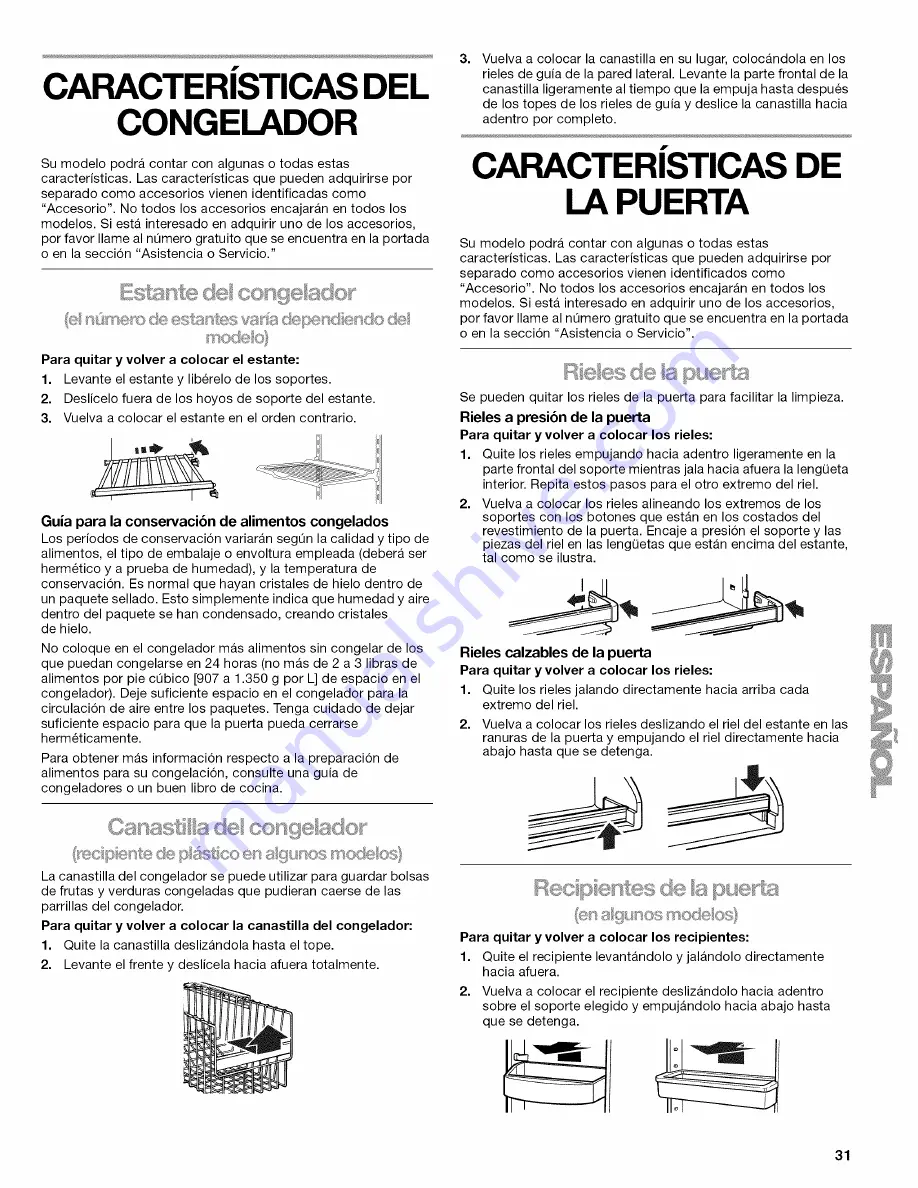 Kenmore 10648062893 Use & Care Manual Download Page 31