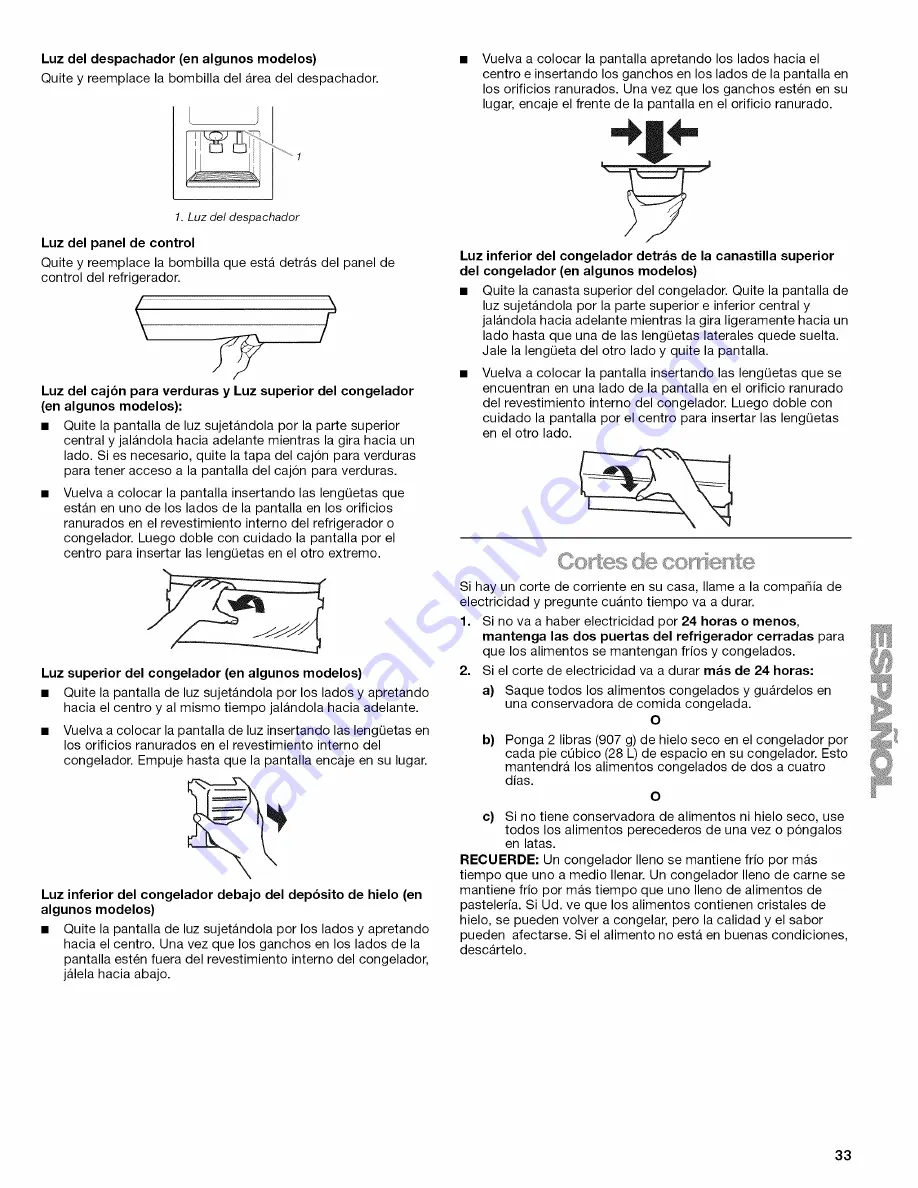 Kenmore 10648062893 Use & Care Manual Download Page 33